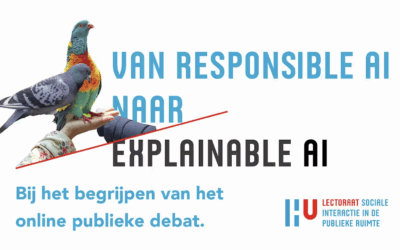 Nieuwe stap in Responsible AI: HU-onderzoekers werken aan begrijpelijke AI voor online publieke debatten